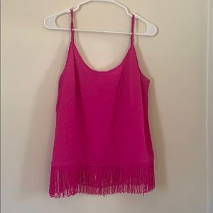 Lily Pulitzer fringe tank top